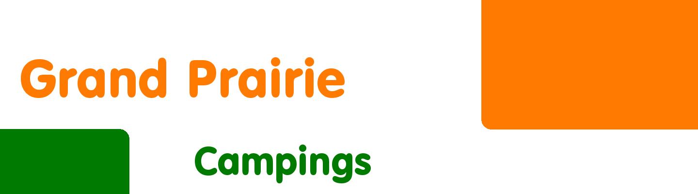 Best campings in Grand Prairie - Rating & Reviews